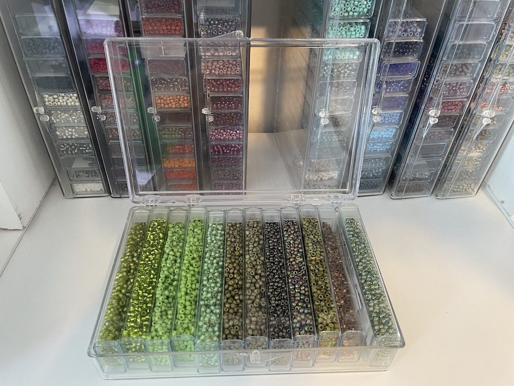 New Bead Storage Containers – Kumihimo Resource – By Adrienne Gaskell