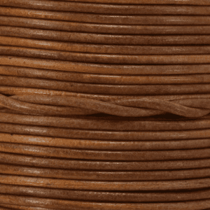 Leather 0.5mm Creamy Tan 20 feet