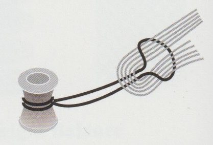 Attaching Leaders to Warps - Makiko Tada Technique